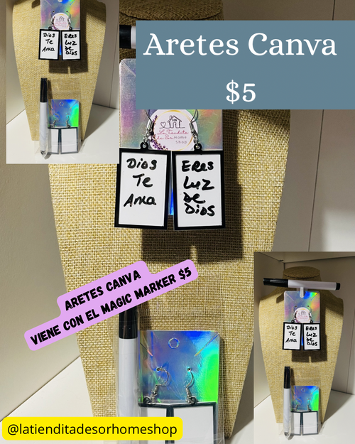 Aretes Canva